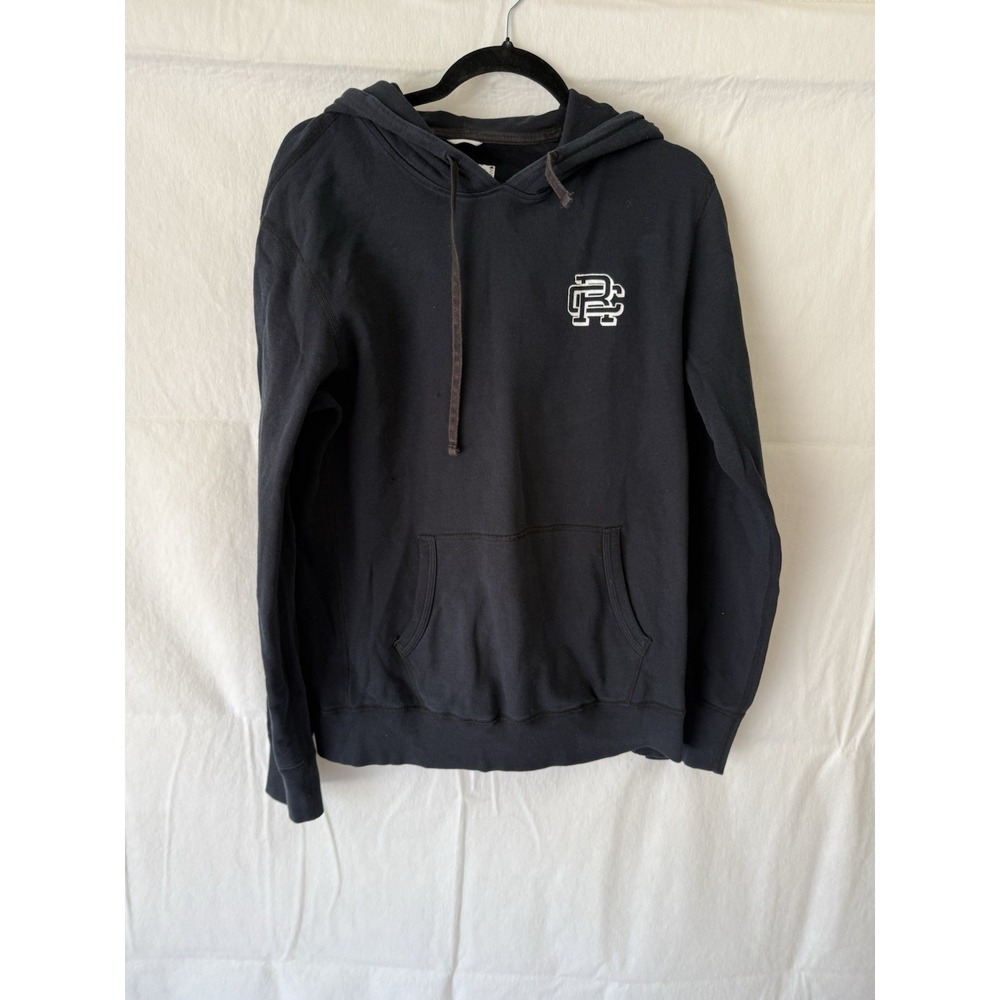 Reigning Champ Black Sweatshirt Hoodie Mens M Medium Hooded Fleece Pullover‎